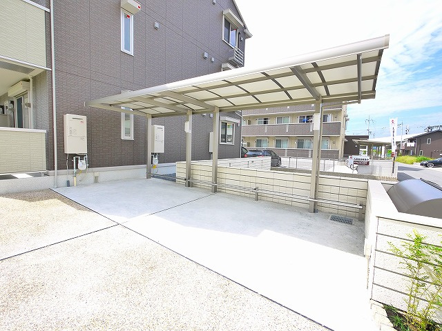 ベルヴェールのその他共用部分|共用の屋根付き駐輪場もございます