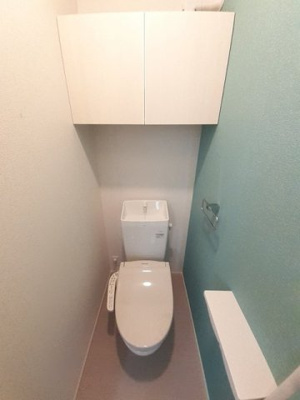 【トイレ】 | サクライン方保田　Ⅱ | ゆったりとした空間のトイレです