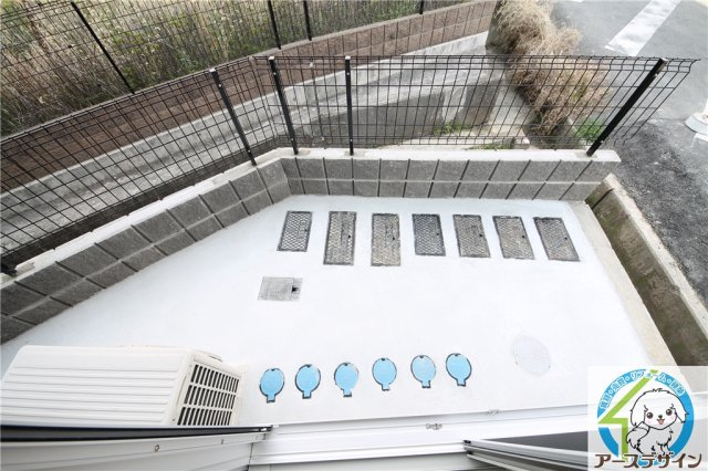 アジール・シエルのバルコニー