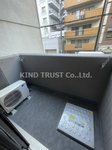 サクラブルーレジデンスのバルコニー|陽当たり良好なバルコニーです