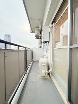 【バルコニー】 | 上平間住宅2号棟 | 約4.15㎡のバルコニーになります。