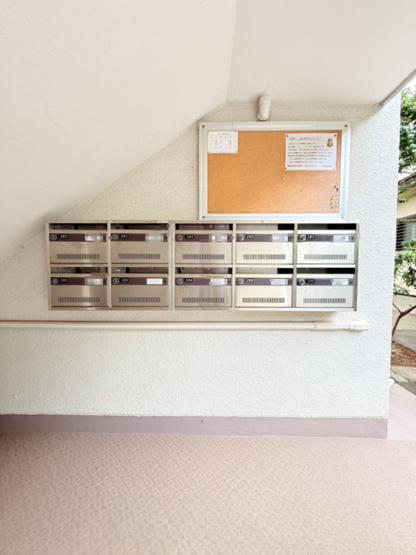 【設備】 | 上平間住宅2号棟 | 郵便受けになります。