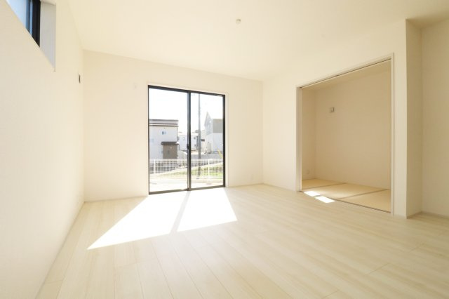 郡山市安積町南長久保1丁目　　　　３号棟　　　安積第３小学校、安積第２中学区　の和室