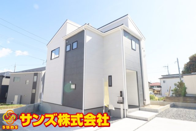 郡山市安積町南長久保1丁目　　　　３号棟　　　安積第３小学校、安積第２中学区　の外観|北西側から見た外観