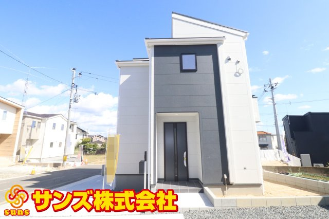 郡山市安積町南長久保1丁目　　　　３号棟　　　安積第３小学校、安積第２中学区　の外観|西側から見た外観