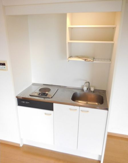 スクエアタワーのキッチン