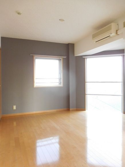 スクエアタワーの寝室