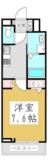 【間取り】 | Ksパーシモン