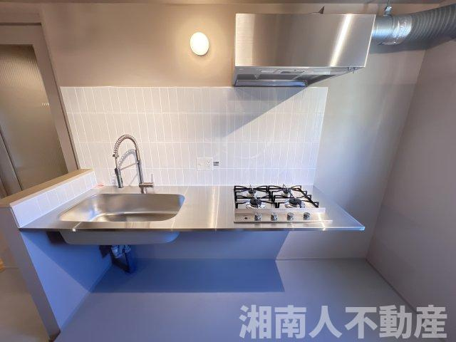 湘南西部住宅　２－２１号棟のキッチン|キッチンです