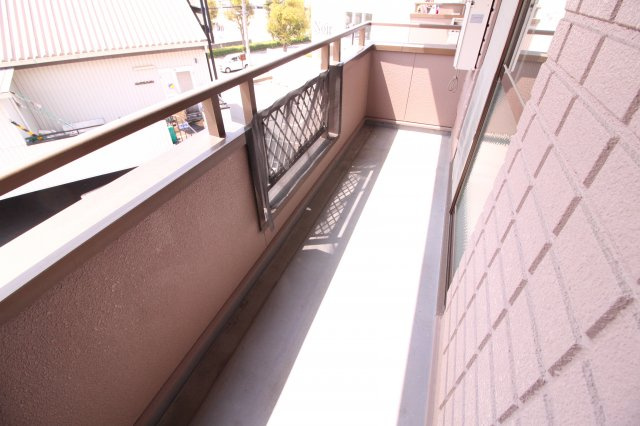 メゾンフレールのバルコニー