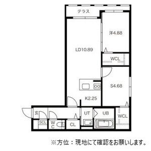 【間取り】 | BPRレジデンス二十四軒