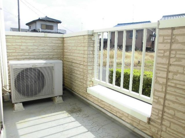 アンソレイエＡのバルコニー