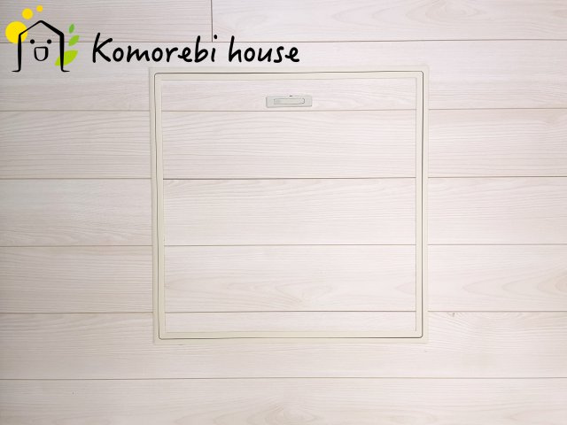 第8上尾二ツ宮　新築一戸建て　Aの内装|床下収納から基礎下へ点検できます。定期点検にて安心して暮らせます。