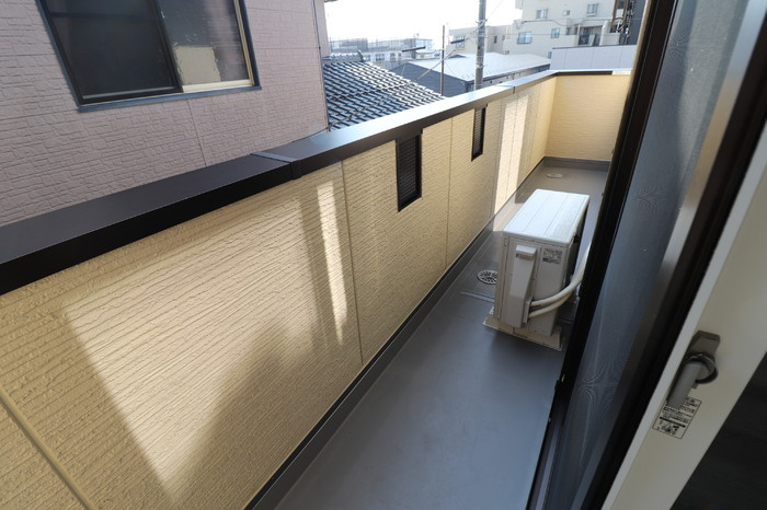 （仮）D-room原山　京和風のバルコニー