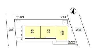 （仮）D-room原山　京和風の区画図