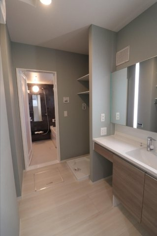 （仮）D-room原山　京和風の洗面所