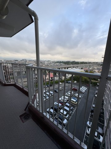 コンドミニアム甲東園のバルコニー