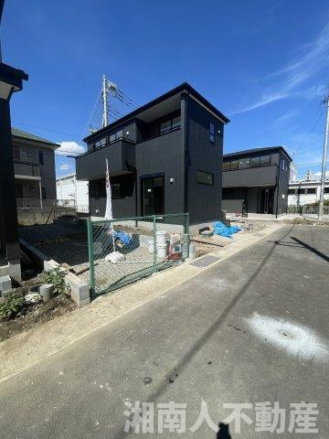 小田原市国府津　新築戸建の前面道路含む現地写真|前面道路含む現地写真です