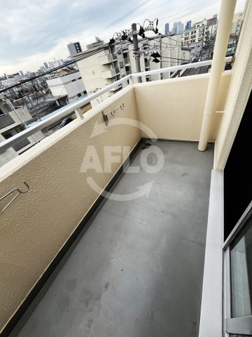 メゾン・ド・ヴィレ　城東のバルコニー|メゾン・ド・ヴィレ　城東　バルコニー