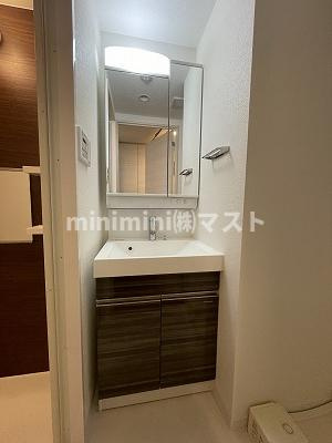 LC天神橋の洗面所