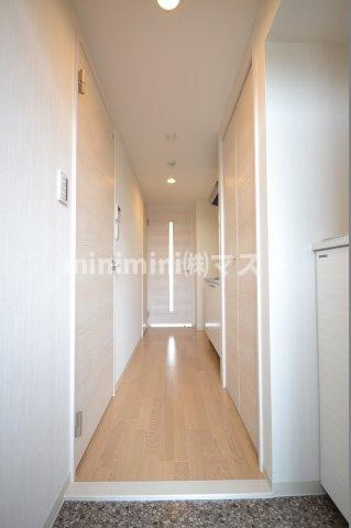 レオンヴァリエ大阪ベイシティの玄関