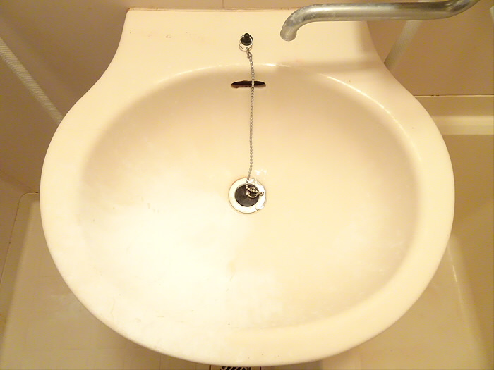 クレセントトミザワの洗面所