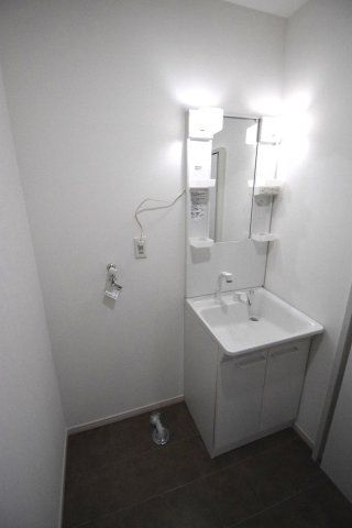 グリーンハイツAの洗面所