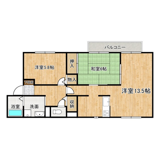 【間取り】 | デイスターＳ
