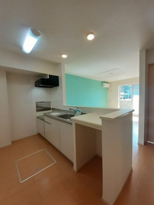 【キッチン】 | エスカーザ　テラウチ | お料理しやすいキッチンです