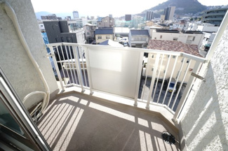 【バルコニー】 | 【上質リノベ】ダイヤコーポ東雲 | 現地（2025年12月12日9：00頃）撮影