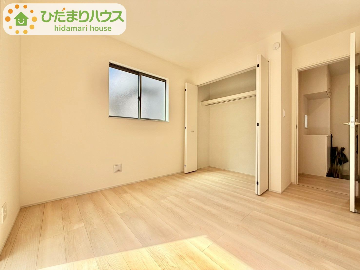 野田市清水619番1　新築戸建　A号棟の洋室|2WAY構造の洋室は、玄関からも直接行き来可能で、スムーズな動線が確保できます(*^^*)