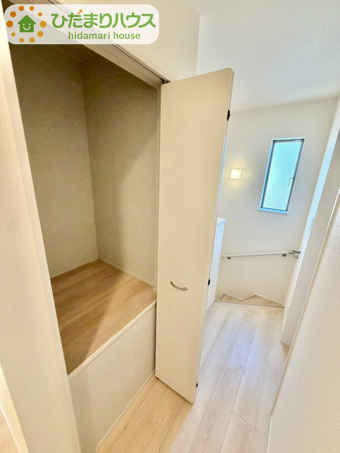 野田市清水619番1　新築戸建　A号棟の収納|空間を有効活用したホール収納(*^-^*)					
