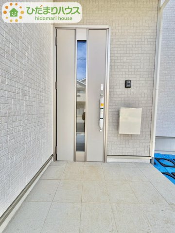 野田市清水619番1　新築戸建　A号棟の玄関|閑静な住宅地で叶える静かな暮らし(^^)/					
