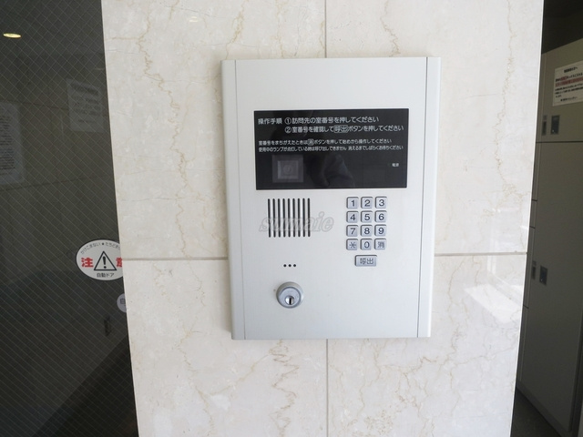 フロントシティ文京のセキュリティ|安心のモニター付きオートロックです♪