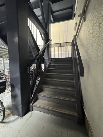 シティパレス新長田のバルコニー