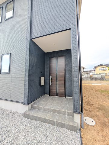 【外観パース】 | アーバンスタイル渋川市八木原1期ー① | （完成予想図）古巻小学校、古巻中学校まで1Km圏内！