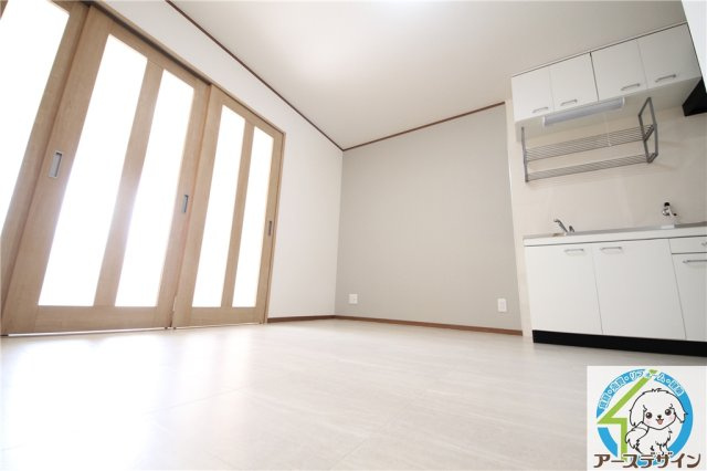 コーポ北山の居間・リビング|※類似写真