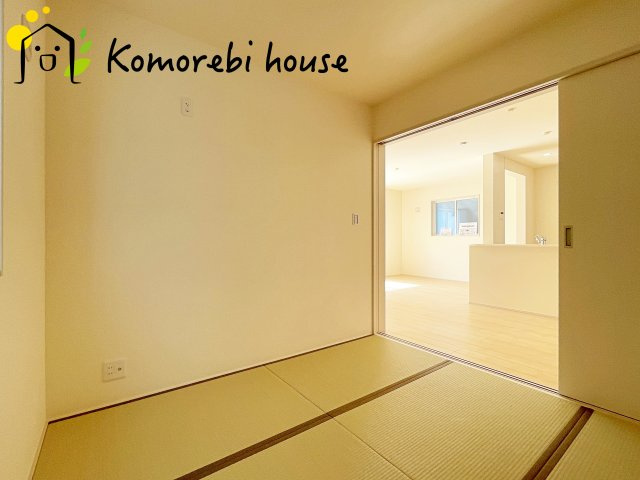上尾市小敷谷　第2　新築一戸建て　リーブルガーデン　02の和室|ゆったりとくつろげる和室です