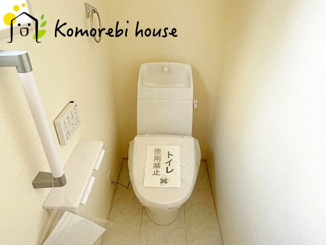 上尾市小敷谷　第2　新築一戸建て　リーブルガーデン　02のトイレ|ゆったりとした空間のトイレです