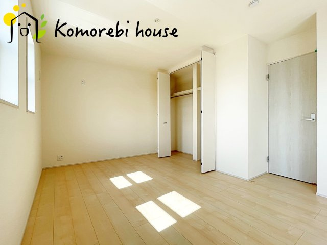 上尾市小敷谷　第2　新築一戸建て　リーブルガーデン　02の寝室|寝室です