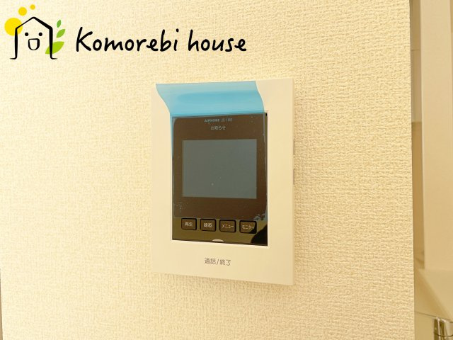 上尾市小敷谷　第2　新築一戸建て　リーブルガーデン　02の防犯設備|モニター付きインターホンです。