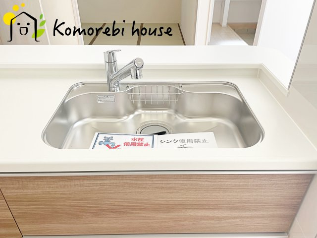 上尾市小敷谷　第2　新築一戸建て　リーブルガーデン　02のキッチン|キッチンです