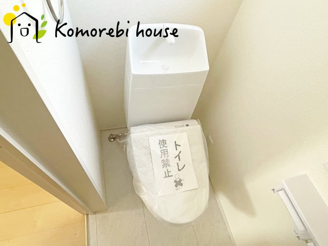 上尾市小敷谷　第2　新築一戸建て　リーブルガーデン　02のトイレ|トイレも気になるポイント