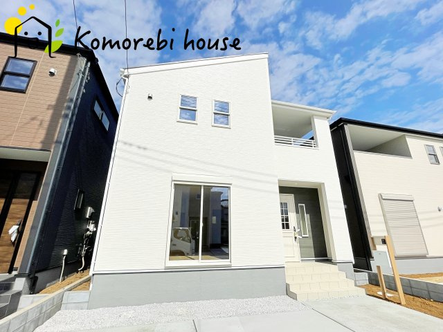 上尾市小敷谷　第2　新築一戸建て　リーブルガーデン　02の外観|外観もきれいです