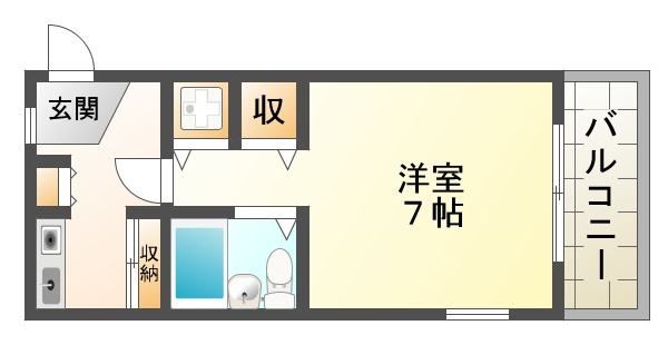 ヴィーナスブリッジ垂水弐番館の間取り