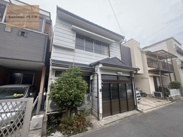 大阪市旭区森小路2丁目の前面道路含む現地写真