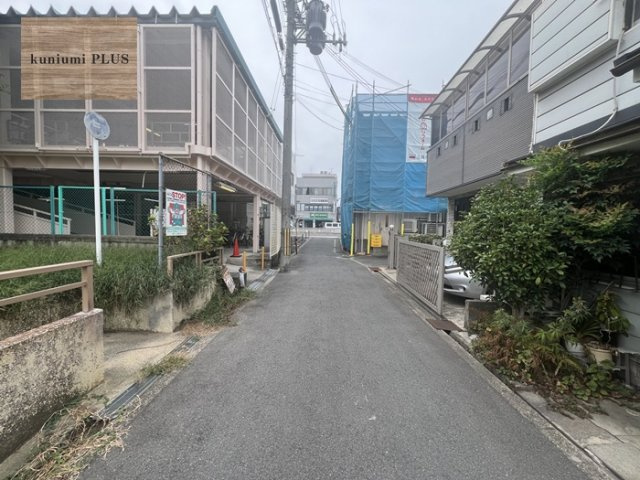 大阪市旭区森小路2丁目の前面道路含む現地写真