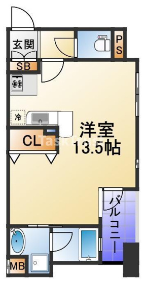 【間取り】 | 西天満レジデンス