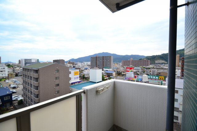 FLATHILL広国際通りのバルコニー