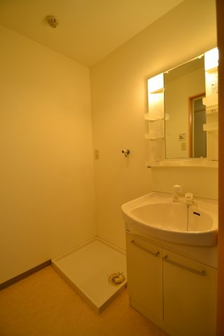 FLATHILL広国際通りの洗面所